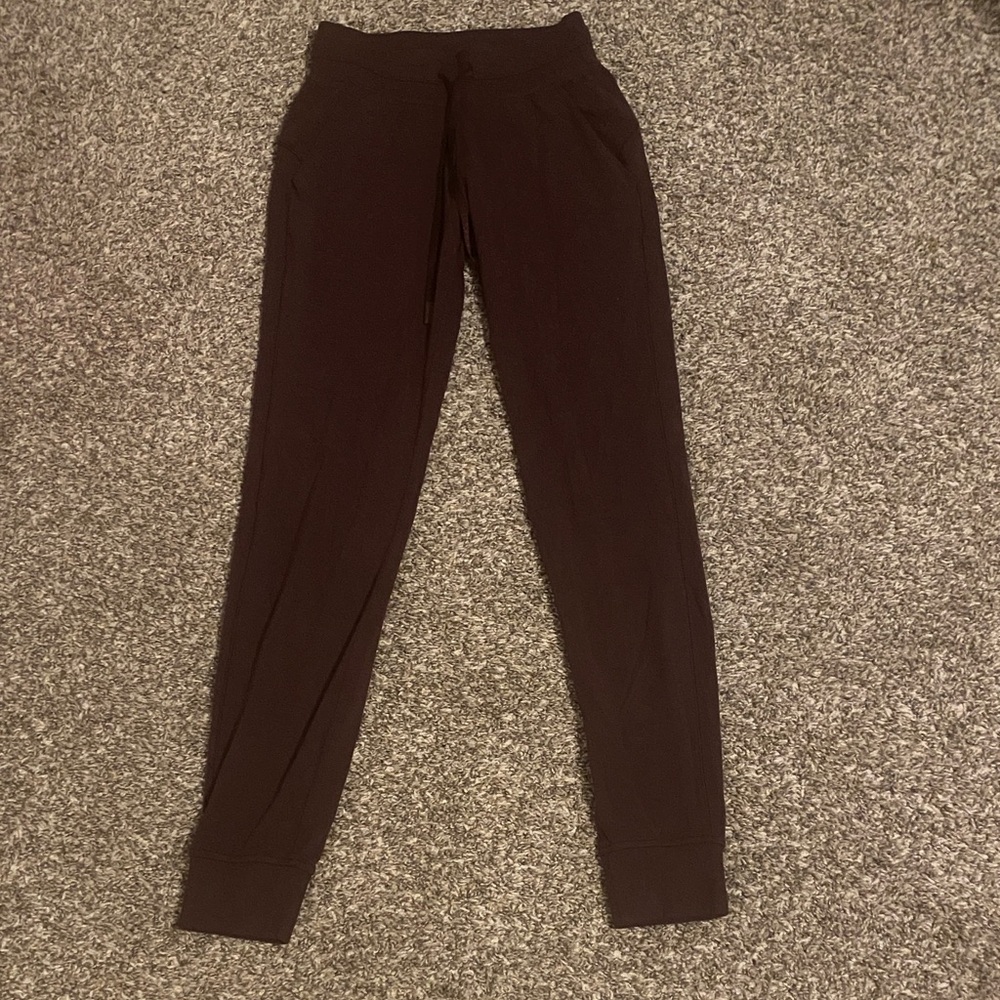 Ready to Rulu Maroon Joggers